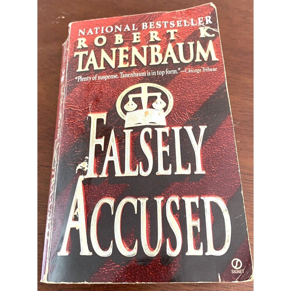 Falsely Accused by Robert Tanenbaum (1996, Paperback)